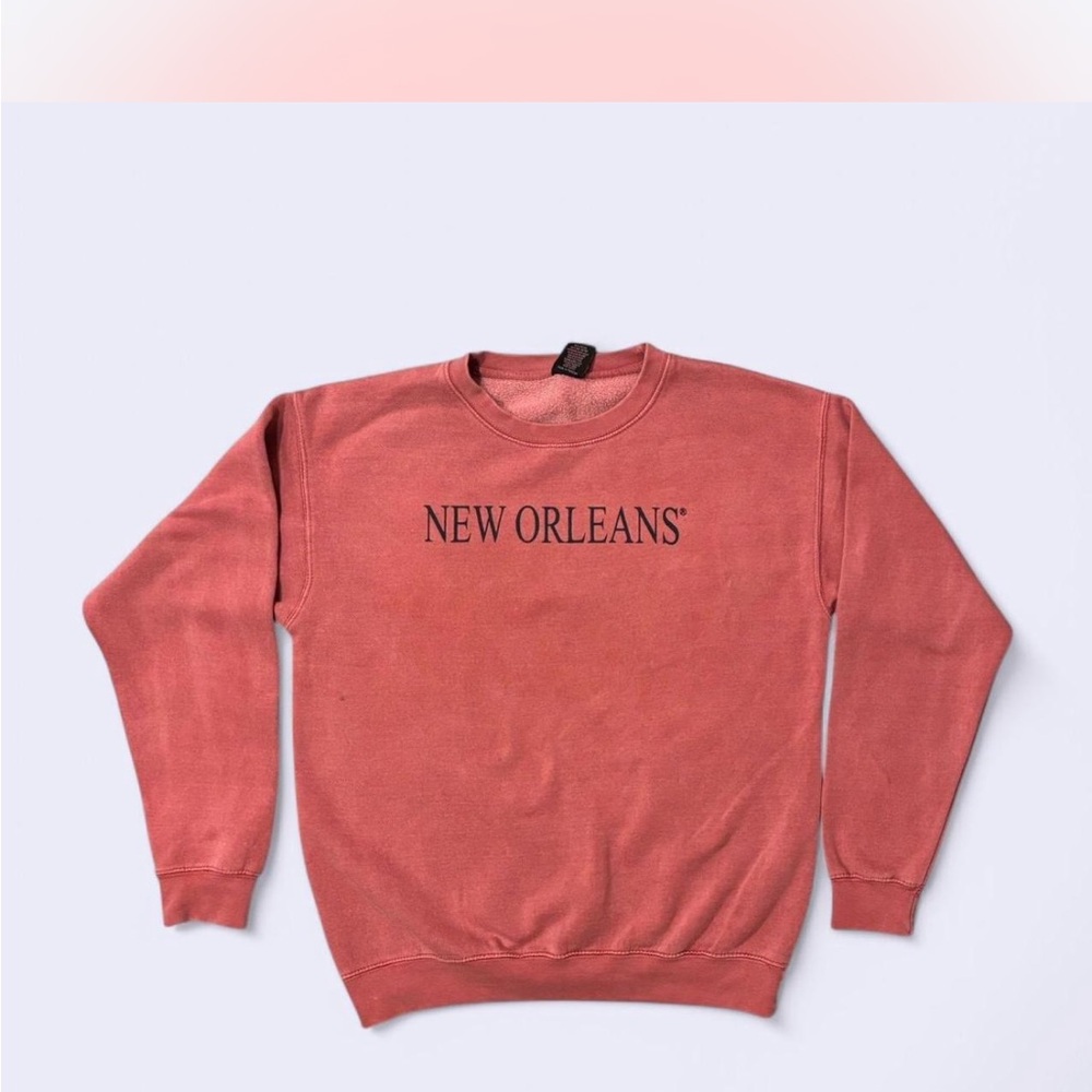 New Orleans Unisex Pink Sweater